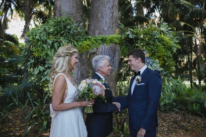 outdoor wedding perth