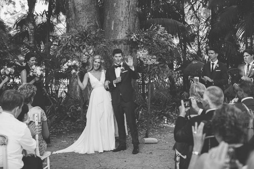 Bib and Tucker Wedding UWA Tropical Grove Michelle & Adam