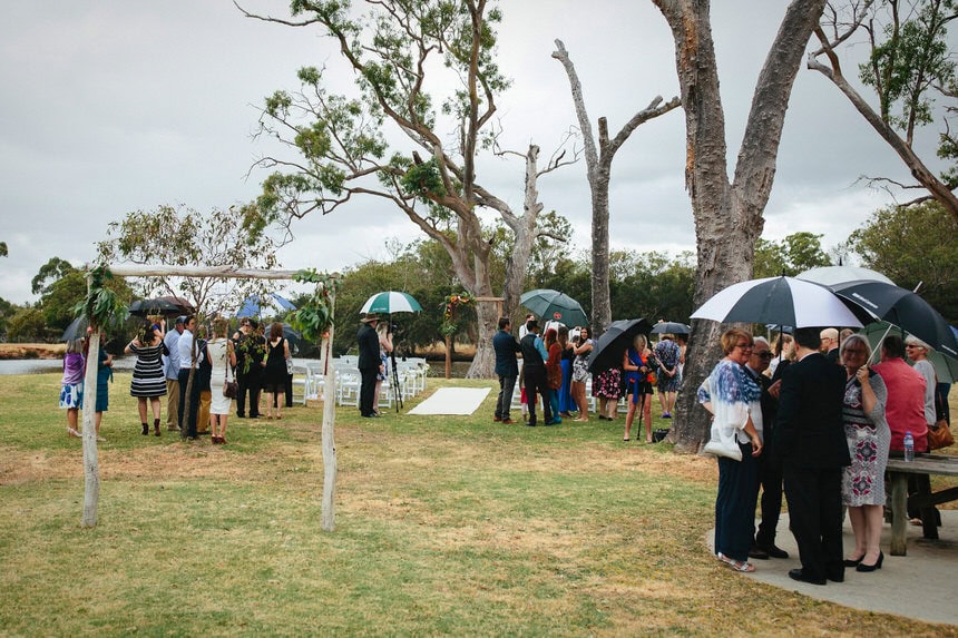 Bassendean Backyard wedding
