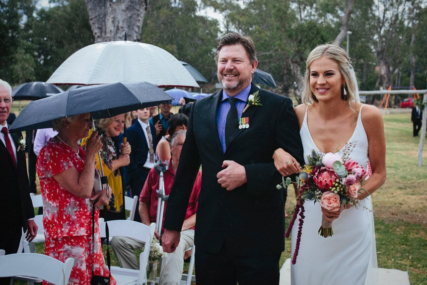 Bassendean Backyard wedding