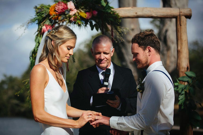 Bassendean Backyard wedding