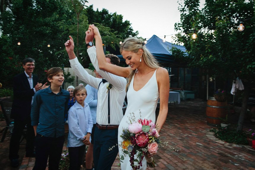 Bassendean Backyard wedding