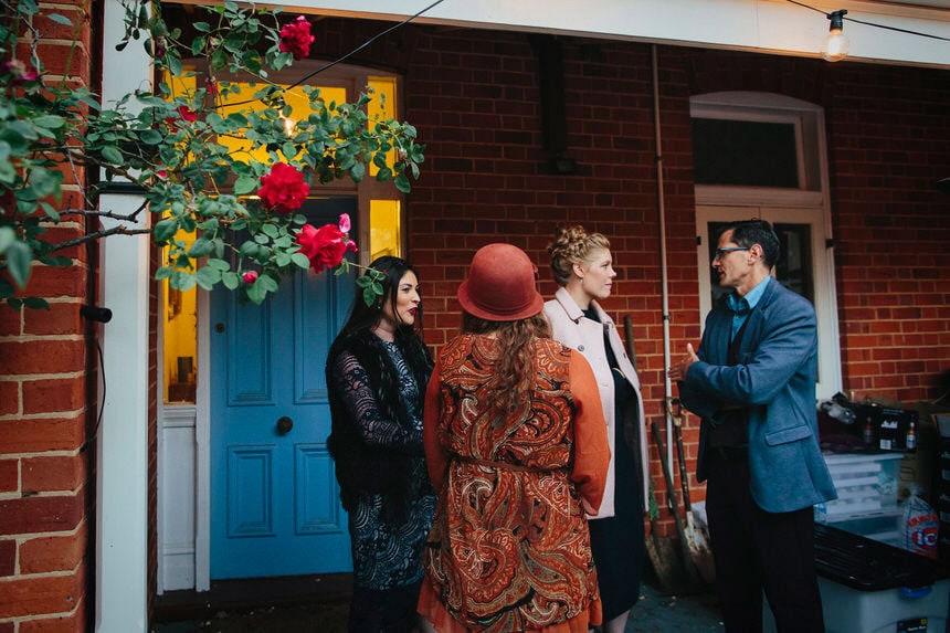 Bassendean Backyard wedding