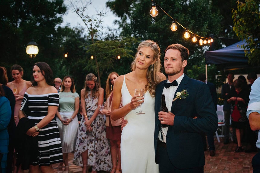 Bassendean Backyard wedding