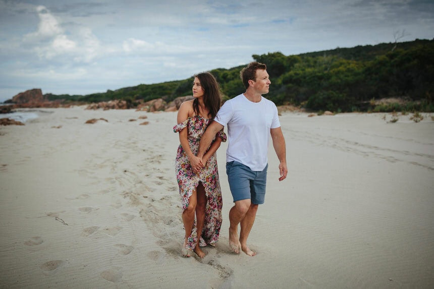 Castle Rock Beach Engagement